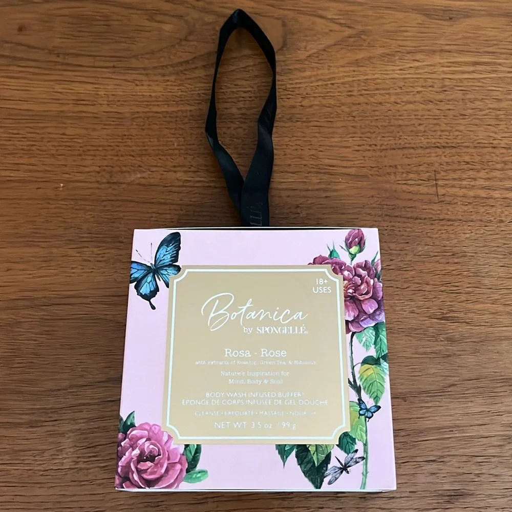 Spongelle Rose Botanical Body Wash Buffer